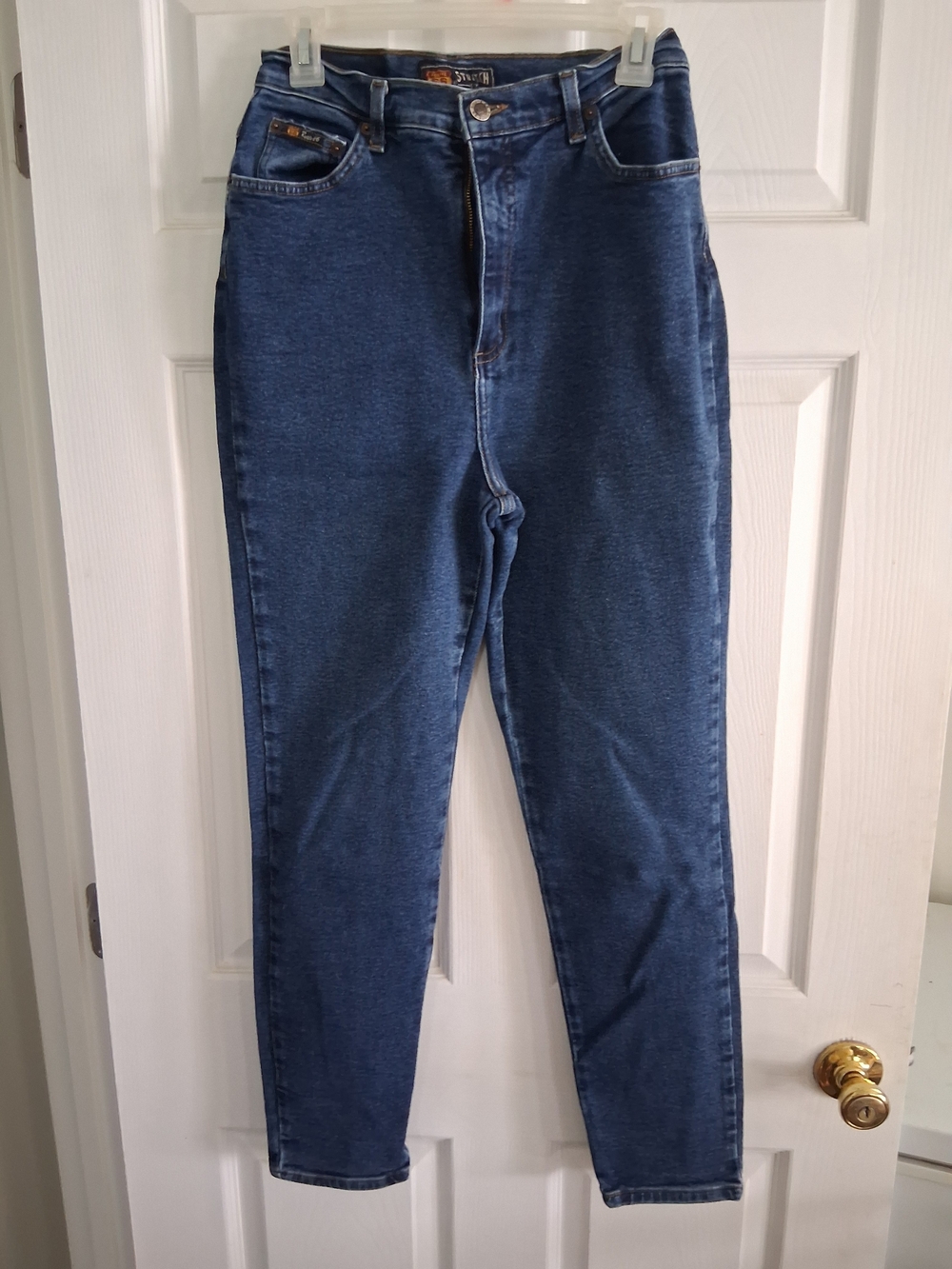 Route 66 Women's Straight Leg Jeans in Dark Blue